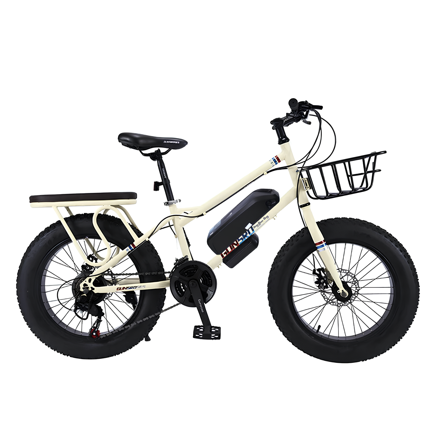 CRONY 22" Off-Road Sand E-Bike – Yellow