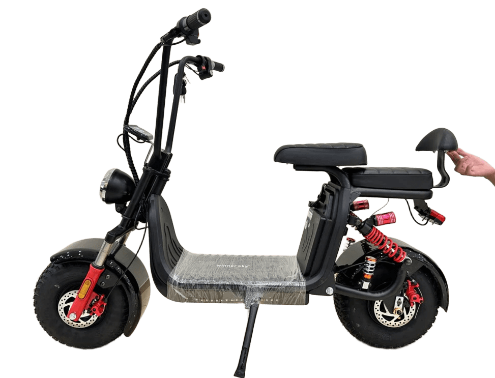 Winner Sky MD Electric Off-Road eBike – 1200W Motor, Top Speed 28 mph (45 KM/H), Bluetooth