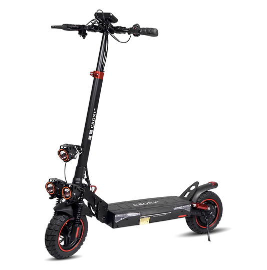 CRONY T4 – 2000W High-Speed E-Scooter with LCD & Triple LED