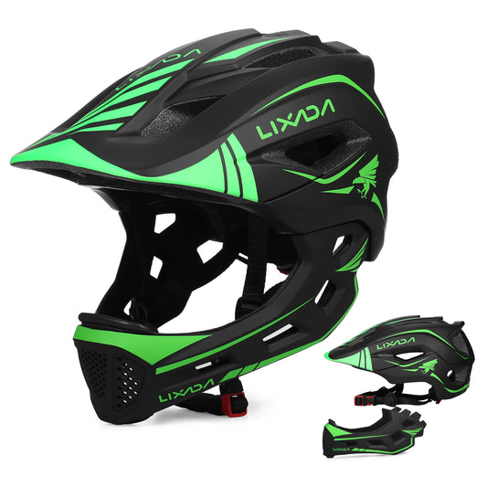 Kids' Detachable Full Face Helmet